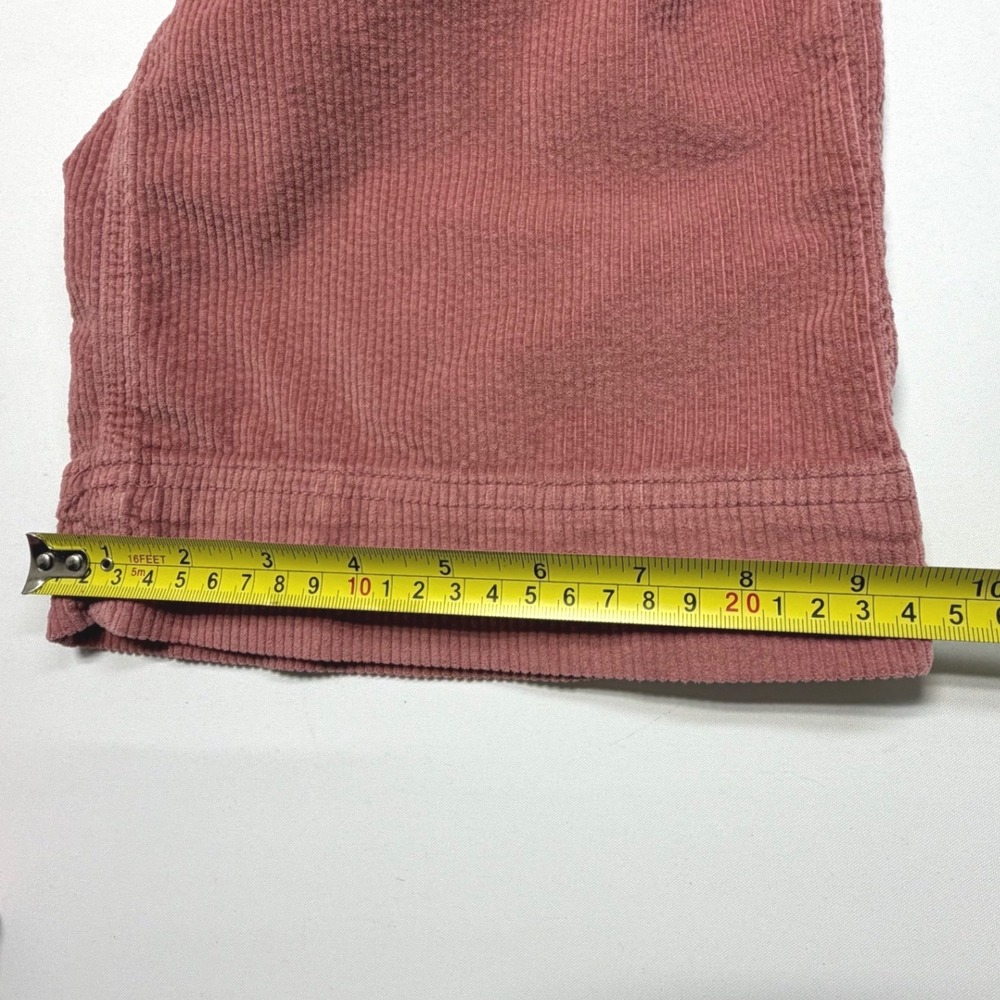 American Eagle Stretch Corduroy Cargo Pants Women's Dusty Rose Mauve Size 00 Reg - Picture 4 of 8